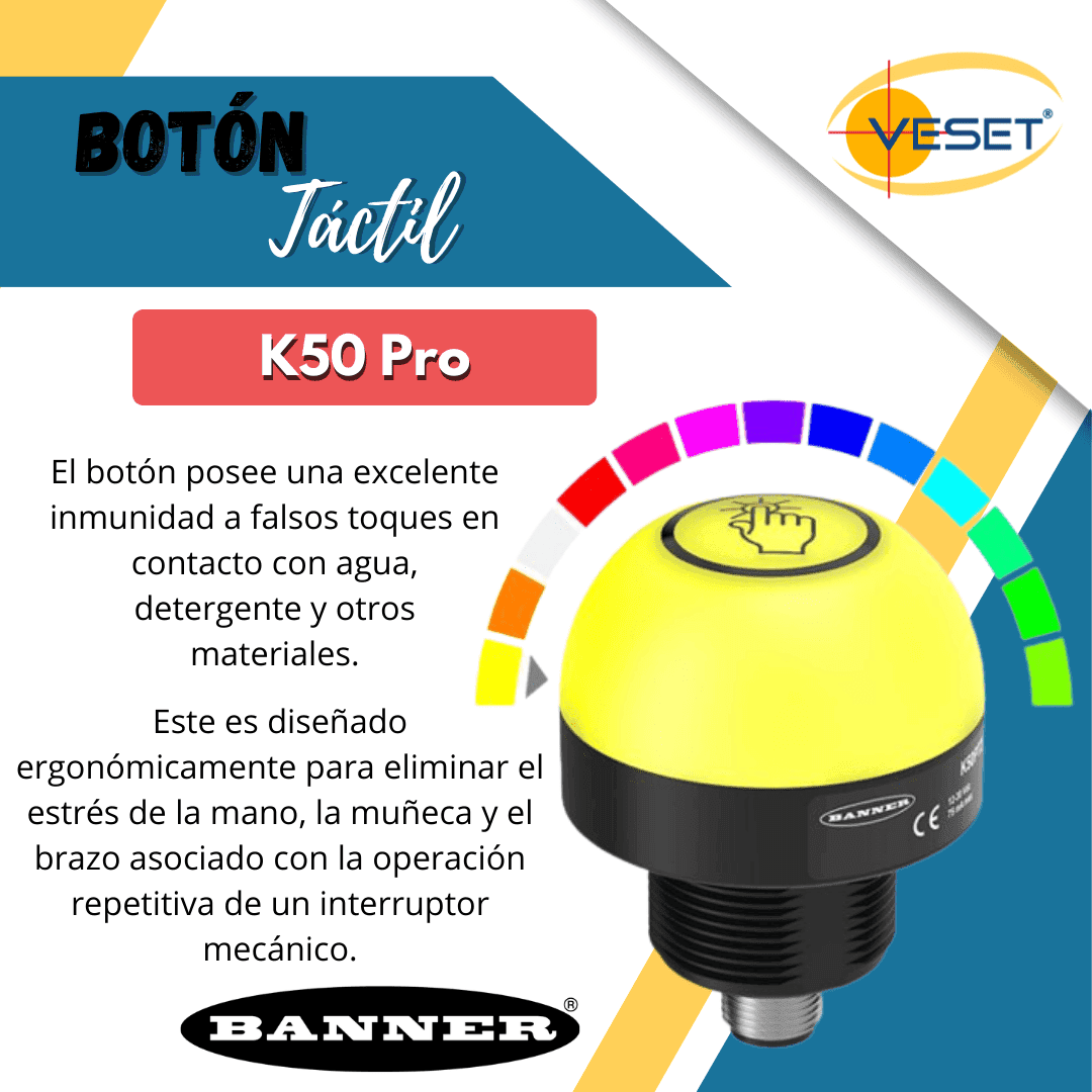 Botón Táctil K50 Pro