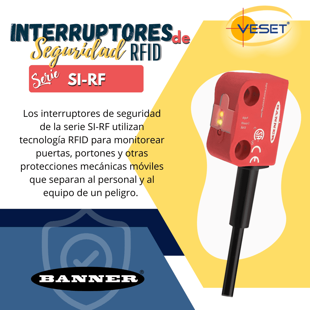 Interruptor de Seguridad RFID Serie SI-RF