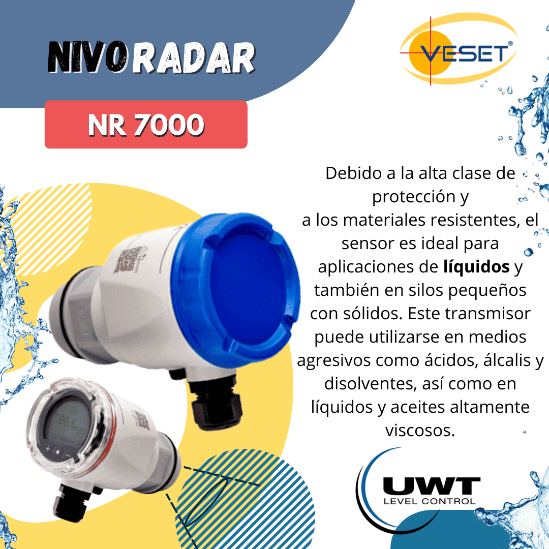 Transmisor de nivel radar