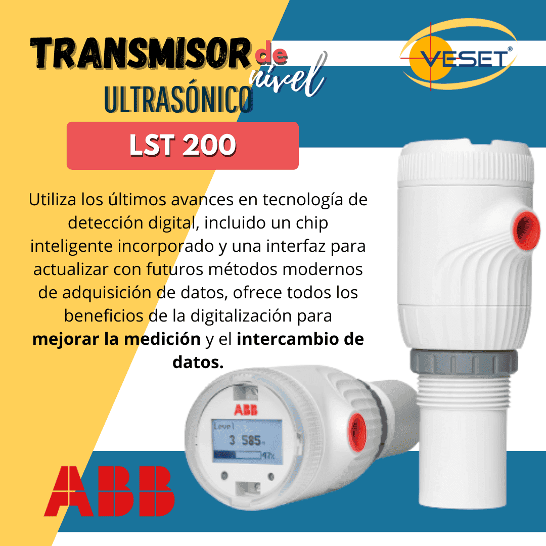 Transmisor de Nivel Ultrasónico LST 200